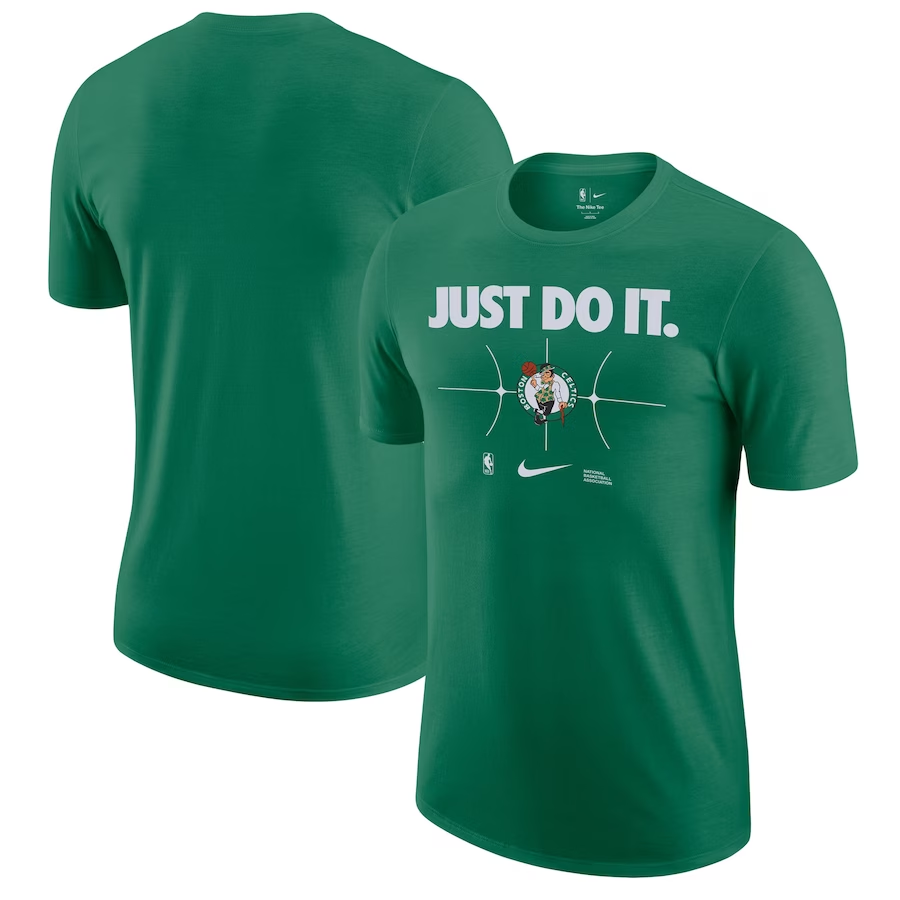 Men 2024 NBA Boston Celtics green Tshirts->nba t-shirts->Sports Accessory